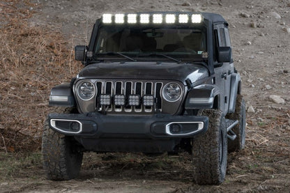 Diode Dynamics Jeep JL SS5 Sport CrossLink Windshield - White Combo Lightbar Kit