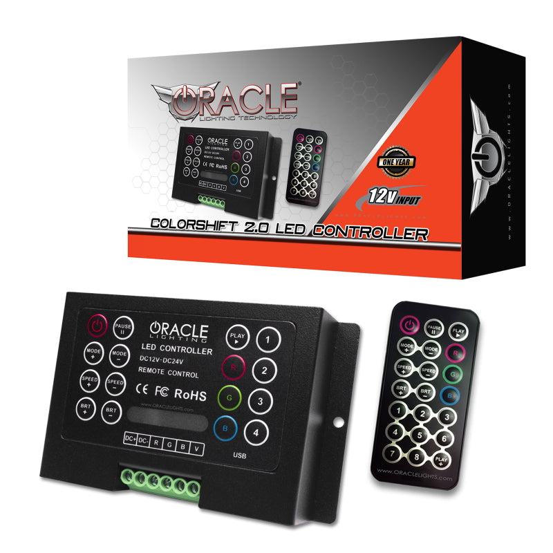 Oracle Lighting 09-18 RAM 1500 Sport Halo Headlights - Blk Housing w/2.0 Controller