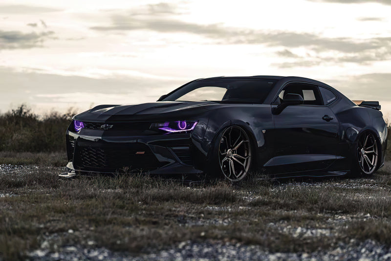 Oracle 16-18 Chevy Camaro RGB+W Headlight DRL Kit - ColorSHIFT w/ Simple Controller