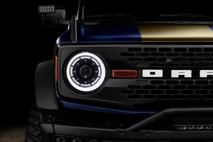 Oracle 2021+ Ford Bronco Oculus Bi-LED Projector Headlights - ColorSHIFT LED