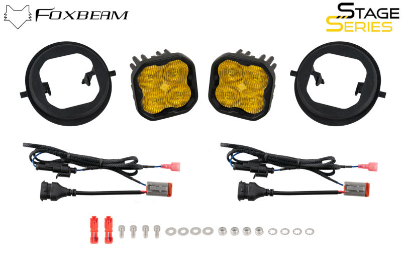 Diode Dynamics SS3 Pro Type 2003 Sierra Kit ABL Yellow SAE Fog