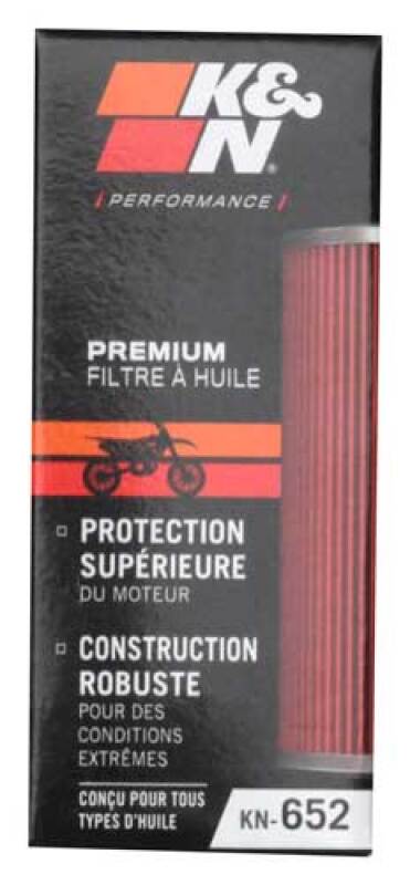 K&N 1.313in OD x 3.438in H Oil Filter