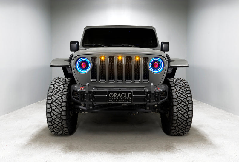 Oracle Oculus Bi-LED Projector Headlights for Jeep JL/Gladiator JT - w/ Simple Controller