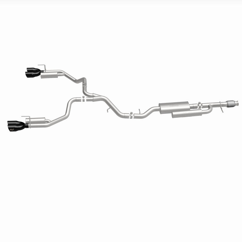 MagnaFlow 2021 Chevrolet Tahoe V8 5.3L Street Series Cat-Back Exhaust - Black Chrome Tips