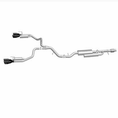 MagnaFlow 2021 Chevrolet Tahoe V8 5.3L Street Series Cat-Back Exhaust - Black Chrome Tips