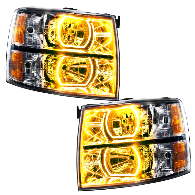Oracle 07-13 Chevrolet Silverado SMD HL - Square Style - ColorSHIFT w/o Controller