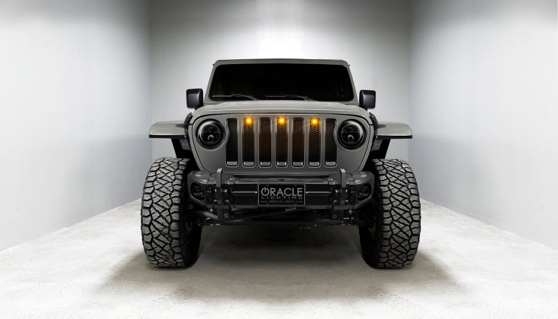 Oracle Jeep Wrangler JL/Gladiator JT 7in. High Powered LED Headlights (Pair) - No Halo