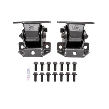 Wehrli 11-16 GM Duramax LML Heavy Duty Engine Mount - Chevy Orange