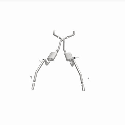 MagnaFlow Sys Cat-Back 70-72 Mopar E-Body 2.5 Cuda