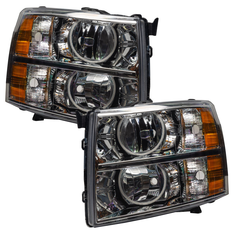 Oracle 07-13 Chevrolet Silverado SMD HL - Round Style - ColorSHIFT w/o Controller