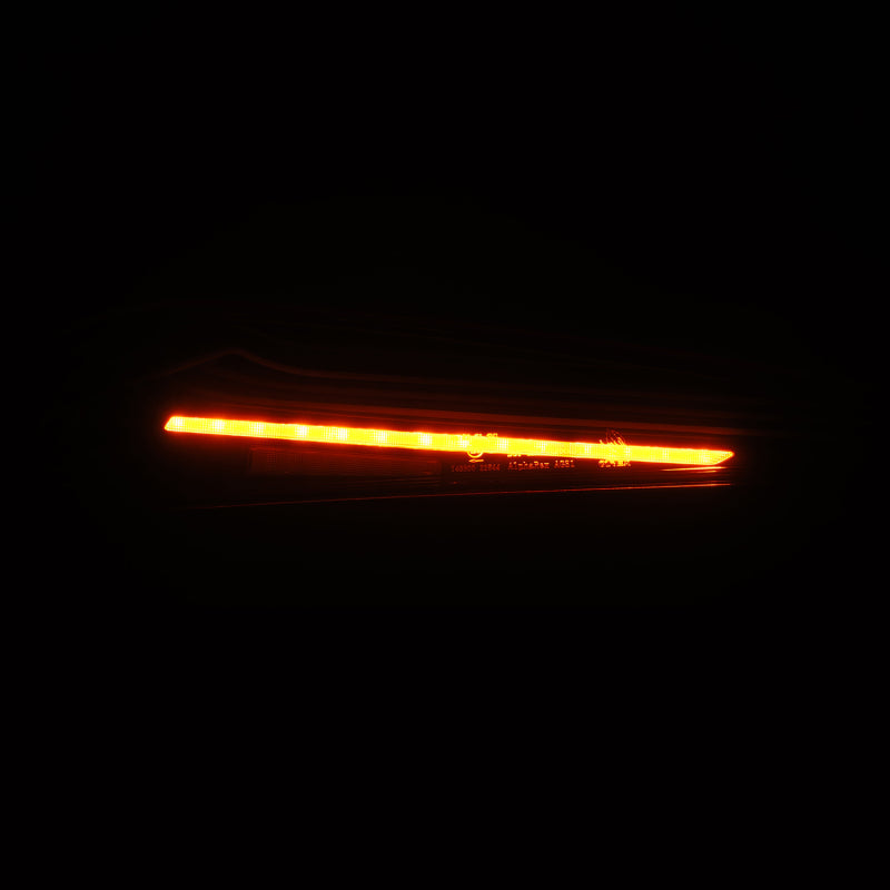 AlphaRex 20-24 Toyota Supra LUXX-Series Laser Style LED Tail Lights Black-Red