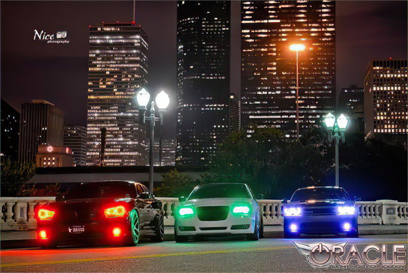 Oracle Chrysler 300C 11-19 LED Halo Kit - Red