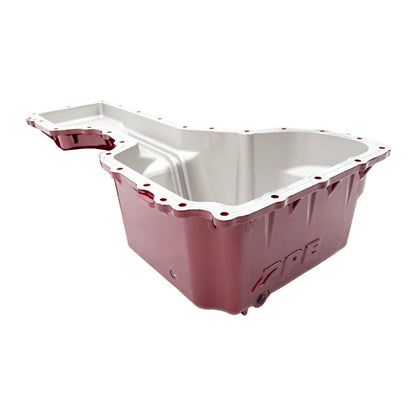 Wehrli 17-19 GM Duramax WCFab X PPE High Capacity Aluminum Oil Pan - Flat Black