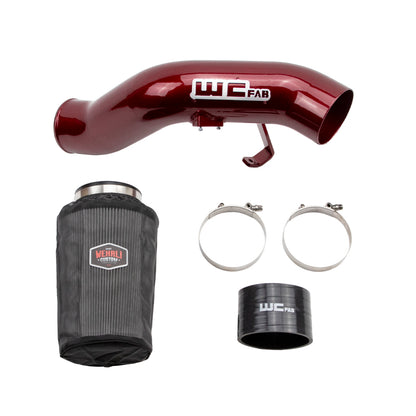 Wehrli 03-07 Ford Power Stroke 6.0L 4in Intake Kit - Sparkle Granny Smith