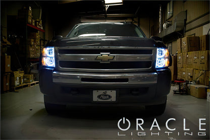 Oracle Chevrolet Silverado 07-13 LED Halo Kit Round Style - White