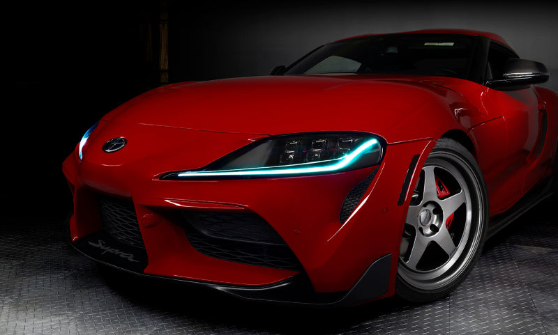 Oracle 20-21 Toyota Supra GR RGB+A Headlight DRL Kit - ColorSHIFT w/ Simple Controller