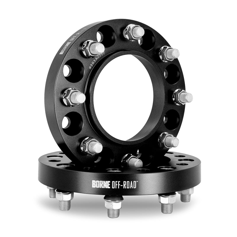 Mishimoto Wheel Spacers 8x180 124.1 45 M14 Black
