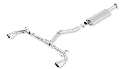 Borla 13-15 Scion FR-S 2.0L 4cyl 6spd / 13 Subaru BRZ 2.0L 4cyl 6spd SS Catback Exhaust