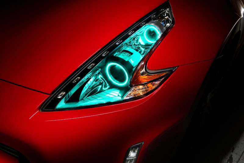 Oracle Nissan 370 Z 09-20 Dual Halo Kit - ColorSHIFT w/ BC1 Controller