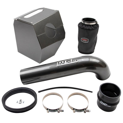Wehrli 17-19 Chevrolet 6.6L L5P Duramax 4in Intake Kit - Bengal Silver