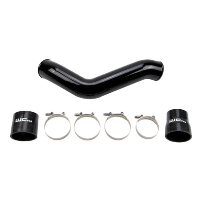 Wehrli 19-24 Cummins 6.7L Driver Side 3.5in Intercooler Pipe - Gloss Black