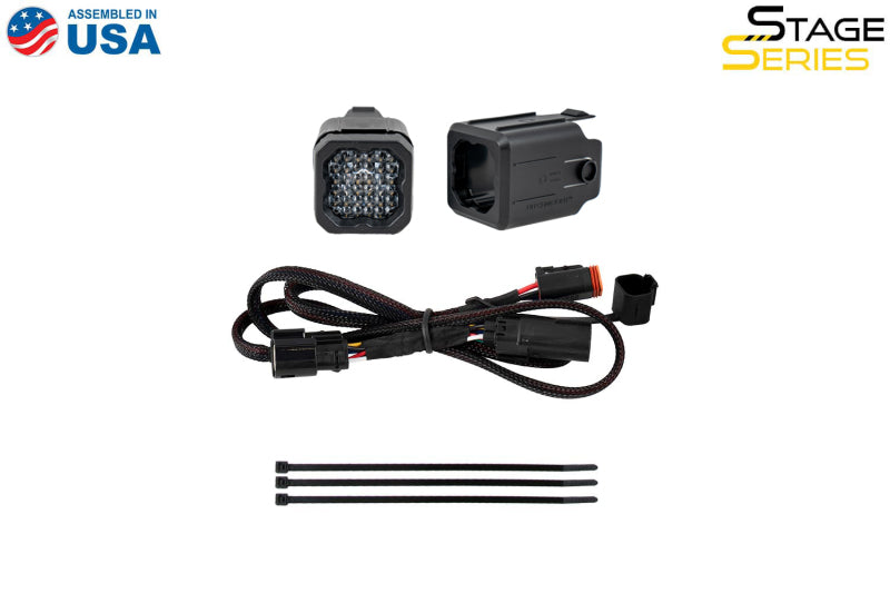 Diode Dynamics 23-24 Chevrolet Colorado Hitch Mount LED Pod Reverse Kit C1