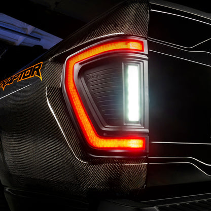 Oracle Lighting 21-24 Ford F-150 (Black Series) Flush Style LED Tail Lights