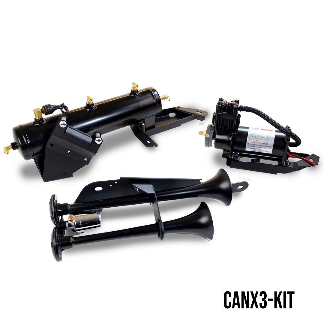 DIRECT FIT AIR HORN AND ONBOARD AIR SYSTEMS FOR 2017-2024 CAN-AM X3 MAVERICK