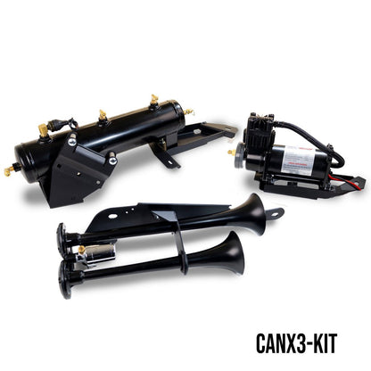 DIRECT FIT AIR HORN AND ONBOARD AIR SYSTEMS FOR 2017-2024 CAN-AM X3 MAVERICK