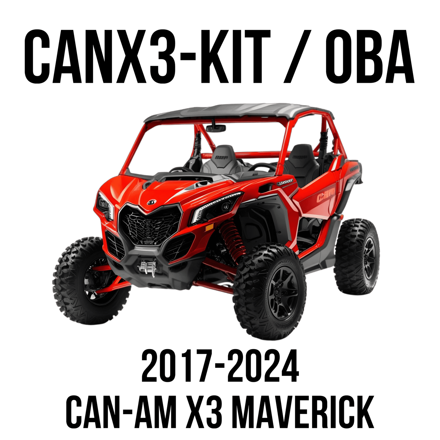 DIRECT FIT AIR HORN AND ONBOARD AIR SYSTEMS FOR 2017-2024 CAN-AM X3 MAVERICK