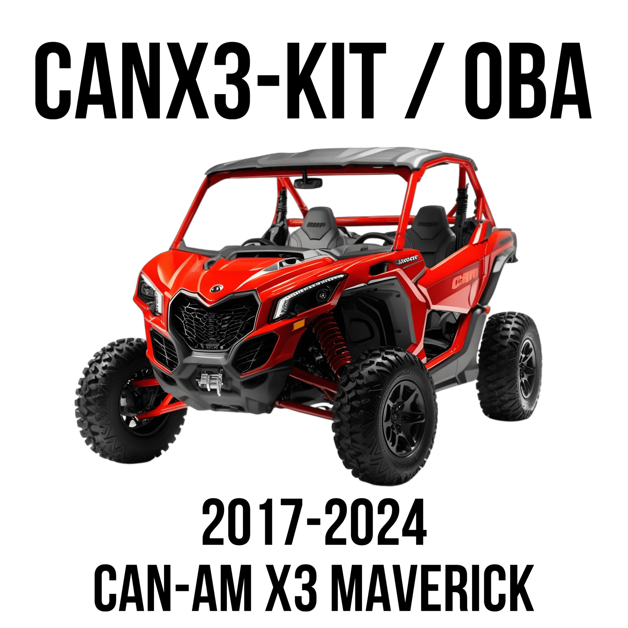 DIRECT FIT AIR HORN AND ONBOARD AIR SYSTEMS FOR 2017-2024 CAN-AM X3 MAVERICK
