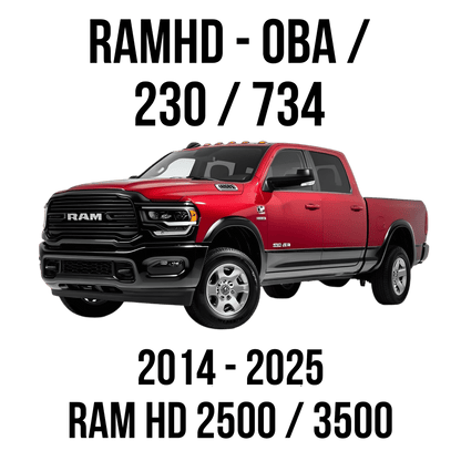 DIRECT FIT TRAIN HORN AND ONBOARD AIR SYSTEMS FOR 2014-2025 RAM HD 2500/3500