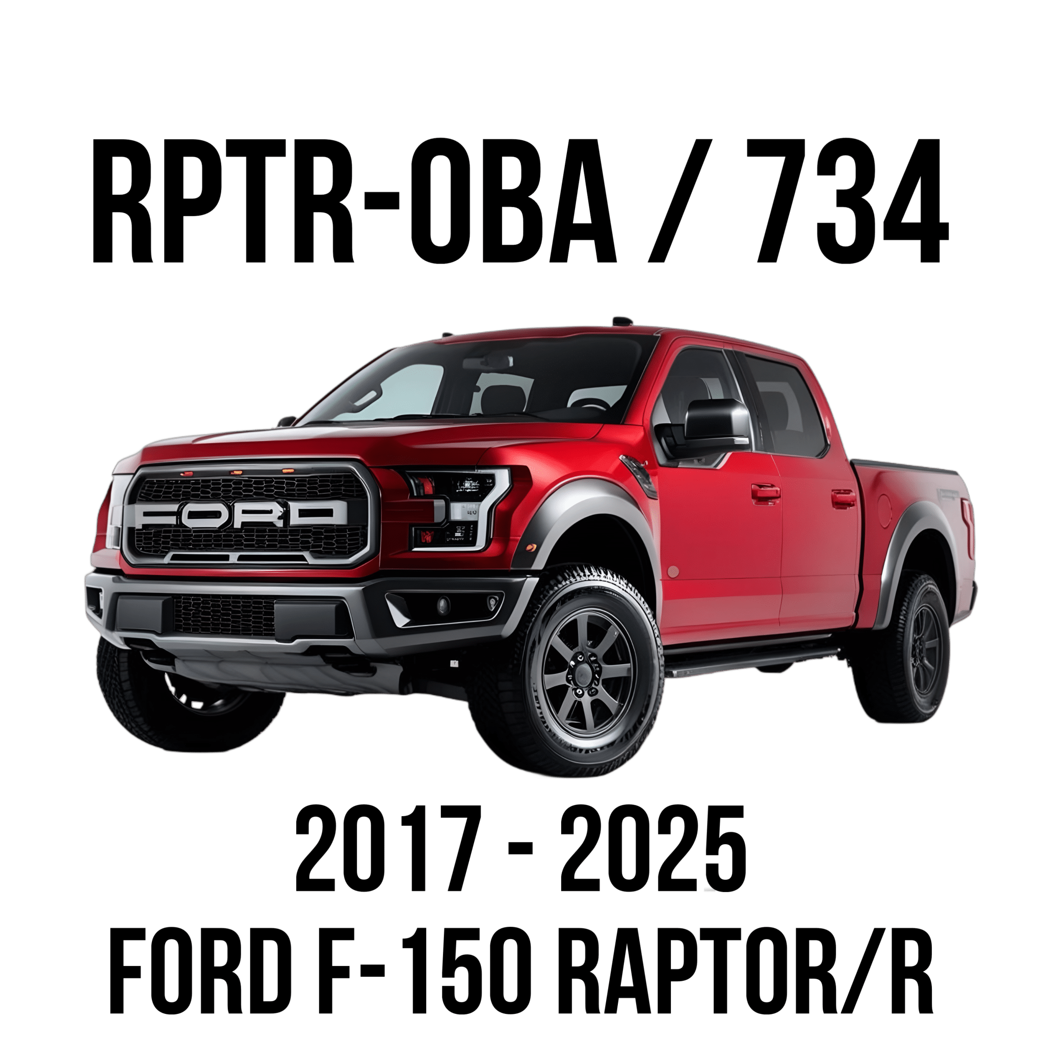 DIRECT FIT TRAIN HORN AND ONBOARD AIR SYSTEMS FOR 2017-2025 FORD F-150 RAPTOR/RAPTOR R