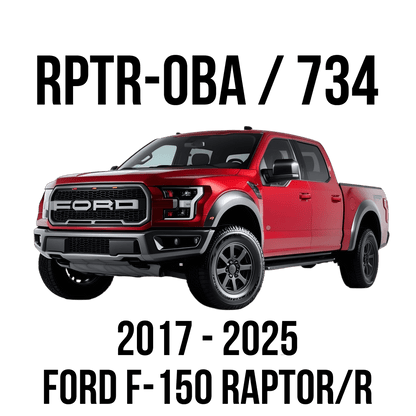 DIRECT FIT TRAIN HORN AND ONBOARD AIR SYSTEMS FOR 2017-2025 FORD F-150 RAPTOR/RAPTOR R