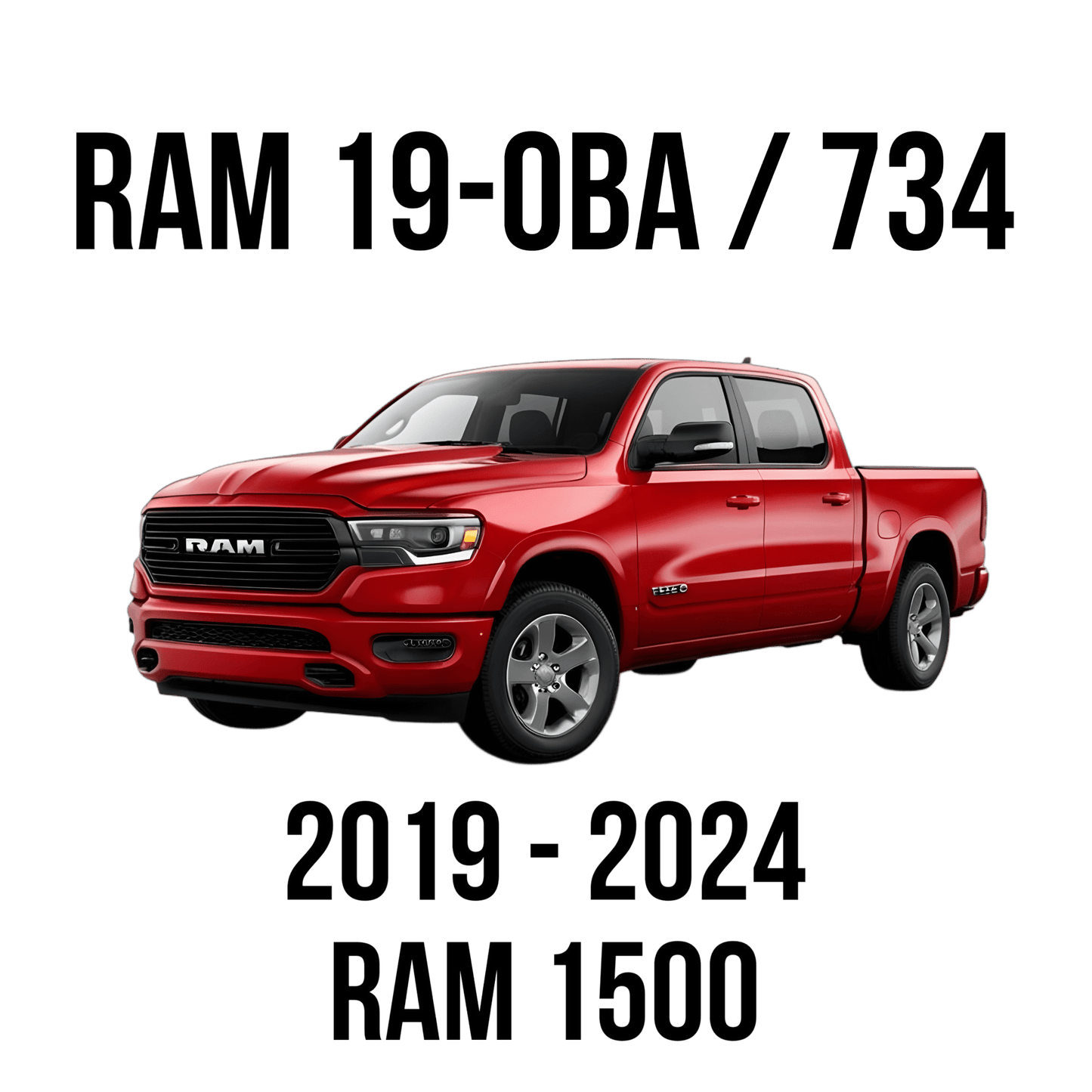 DIRECT FIT TRAIN HORN AND ONBOARD AIR SYSTEMS FOR 2019-2024 RAM 1500