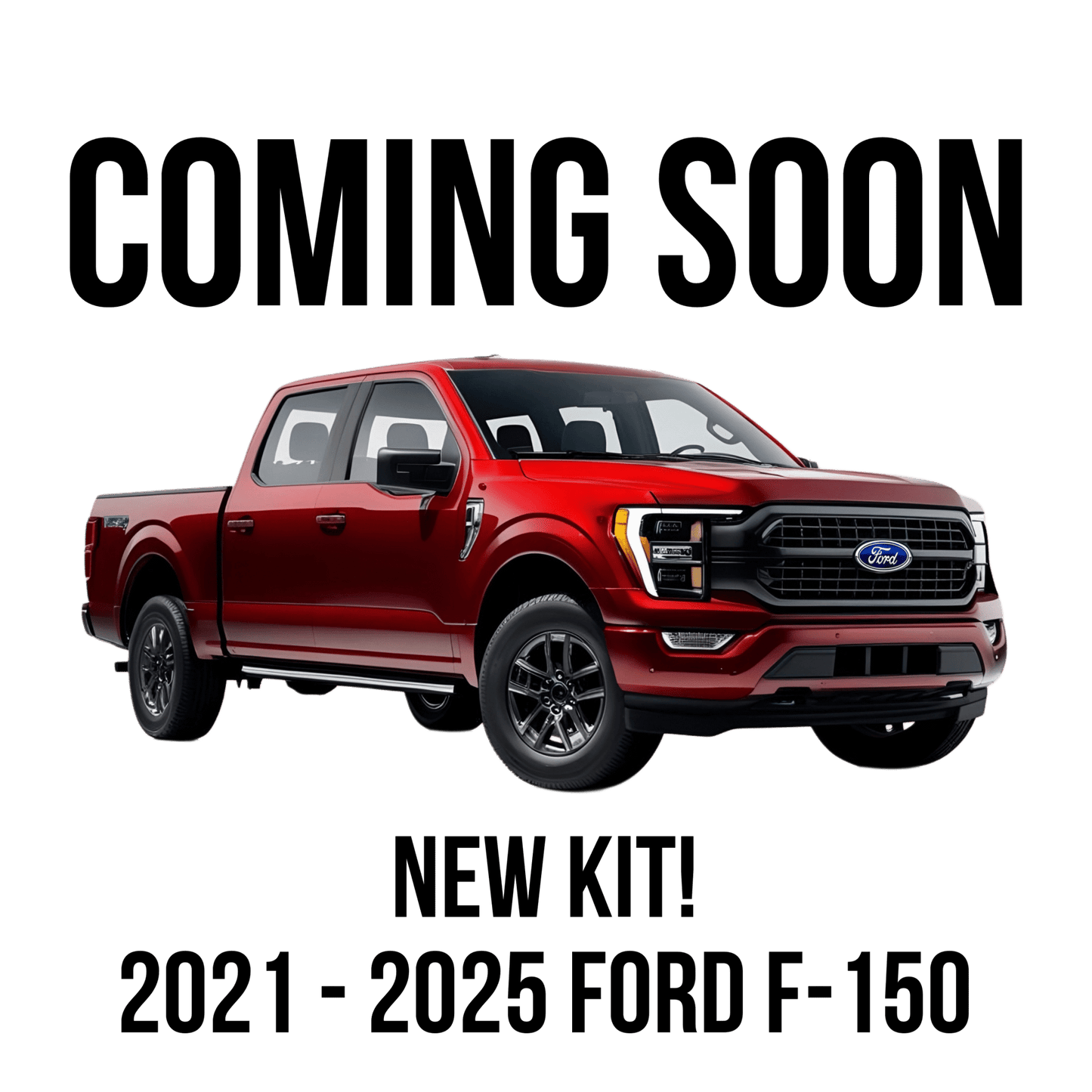 DIRECT FIT TRAIN HORN AND ONBOARD AIR SYSTEMS FOR 2021-2025 FORD F-150