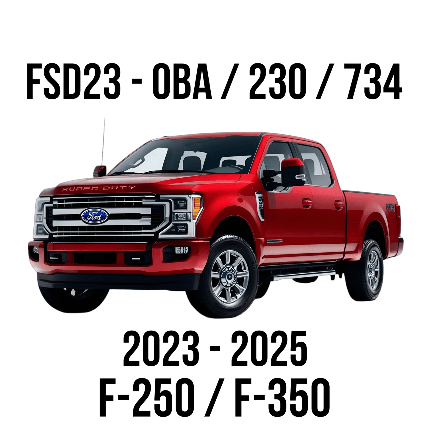 DIRECT FIT TRAIN HORN AND ONBOARD AIR SYSTEMS FOR 2023-2025 FORD SUPER DUTY F-250 / F-350 / F-450