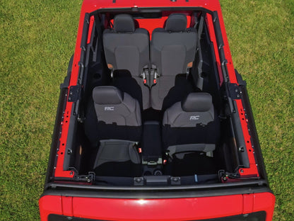 Seat Covers | Bucket Seats | FR & RR | Ford Bronco (2 Door) 4WD (2021-2026)