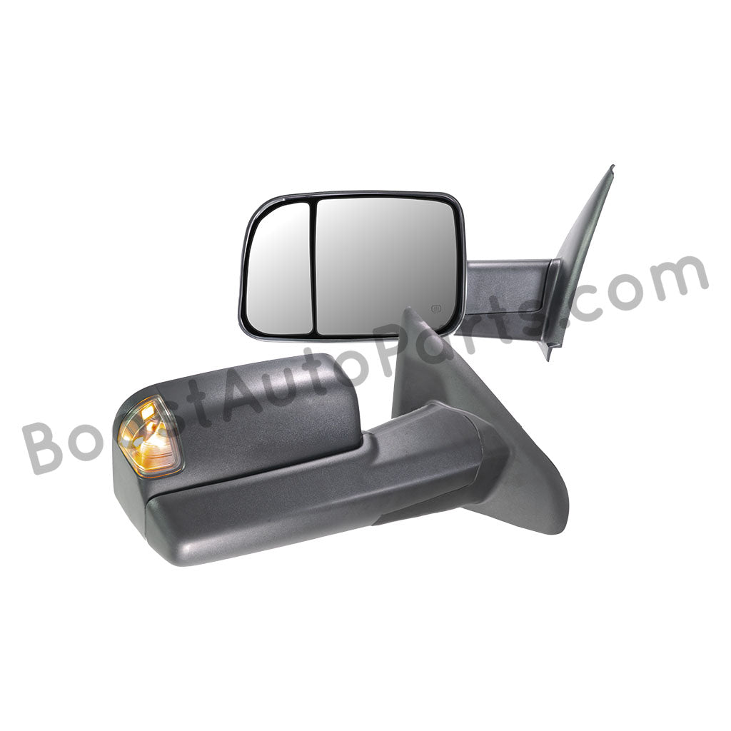 dodge ram mopar truck pickup 1500 2500 3500 2002 2003 2004 2005 2006 2007 2008 2009 tow towing trailer light led lights 3rd gen 4th gen cummins mirror mirrors