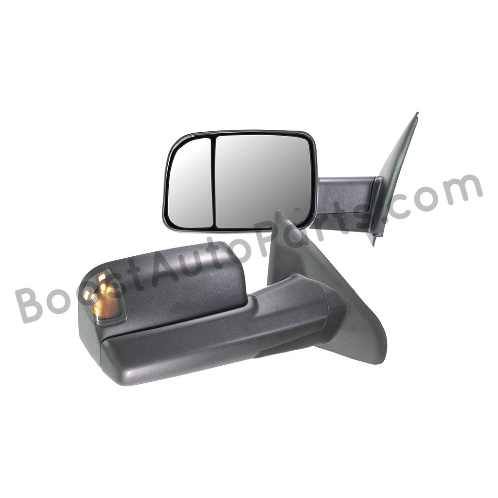 dodge ram mopar truck pickup 1500 2500 3500 2002 2003 2004 2005 2006 2007 2008 2009 tow towing trailer light led lights 3rd gen 4th gen cummins mirror mirrors