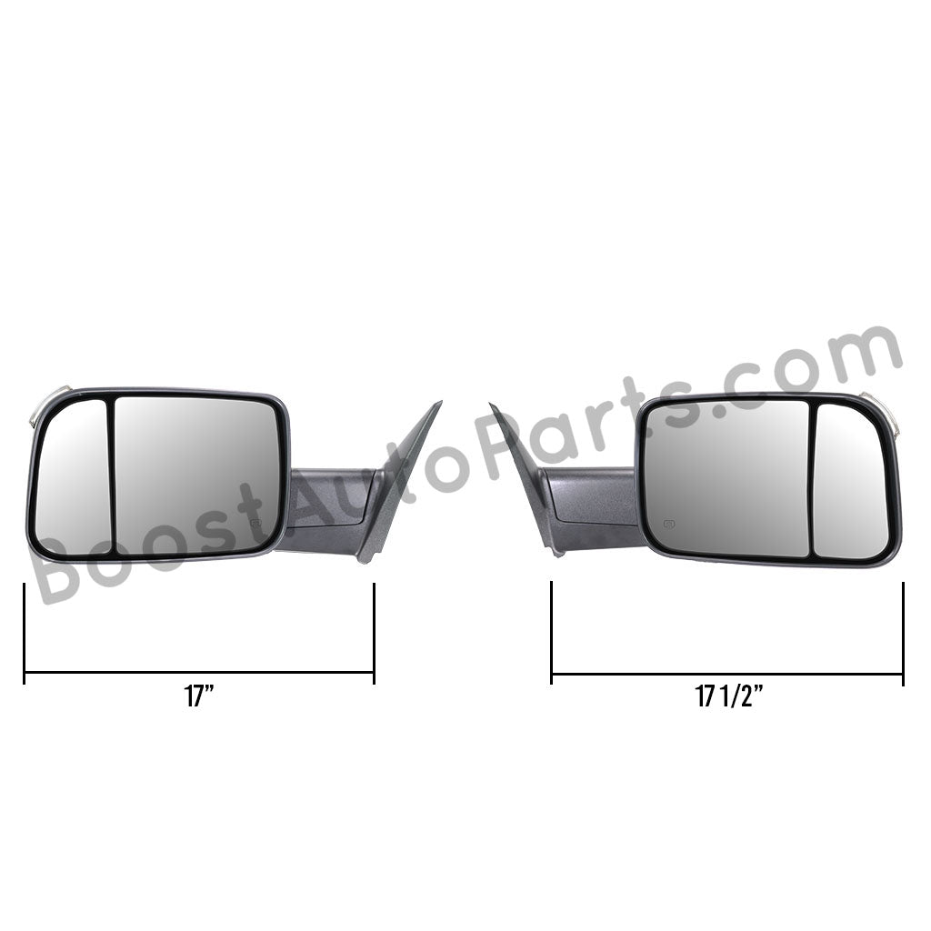 Dodge Ram 2500/3500 Tow Mirrors (2010-2018)
