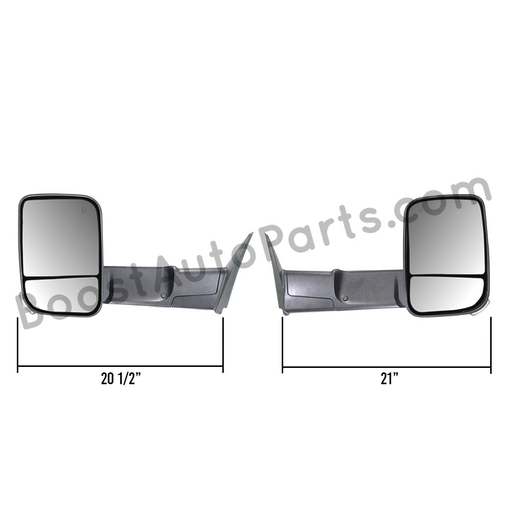 Dodge Ram 1500 Tow Mirrors (2009-2018)