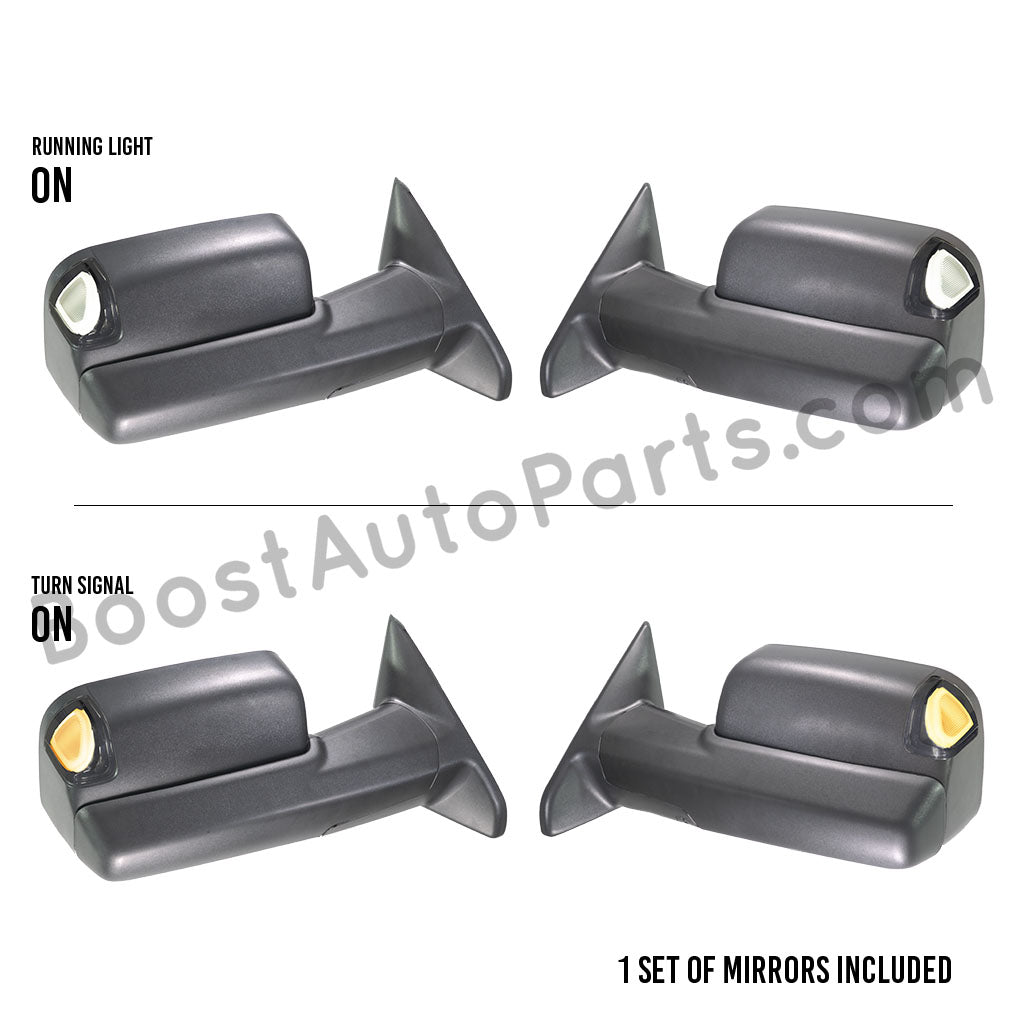 Dodge Ram 1500 Tow Mirrors (2009-2018)