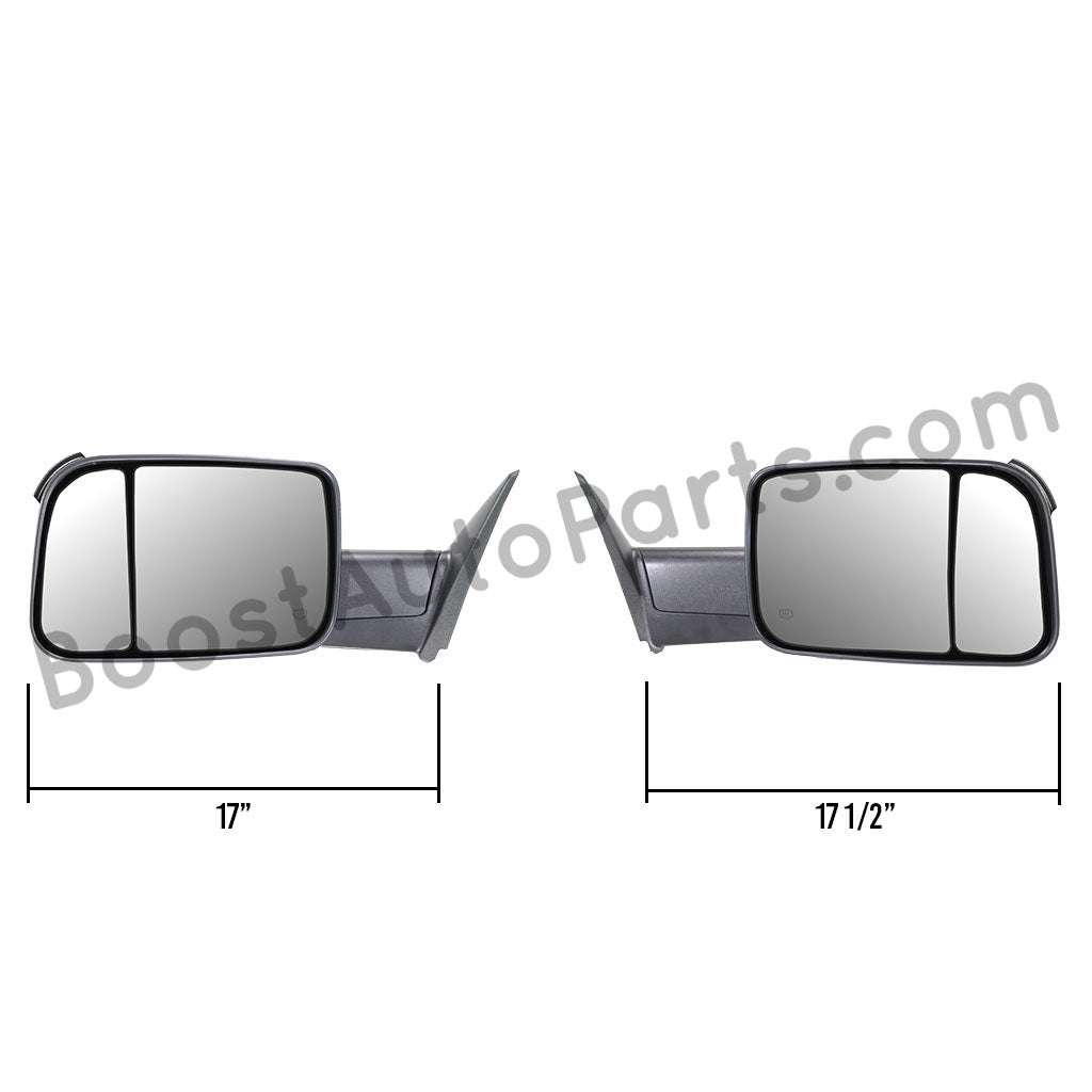 Dodge Ram 2500/3500 Tow Mirrors (2010-2018)