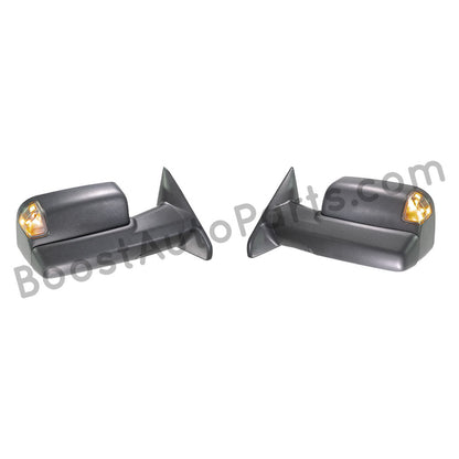 dodge ram mopar truck pickup 1500 2500 3500 2010 2011 2012 2013 2014 2105 2016 2017 2018 tow towing trailer light led lights 4th gen cummins mirror mirrors chrome black smoked clear