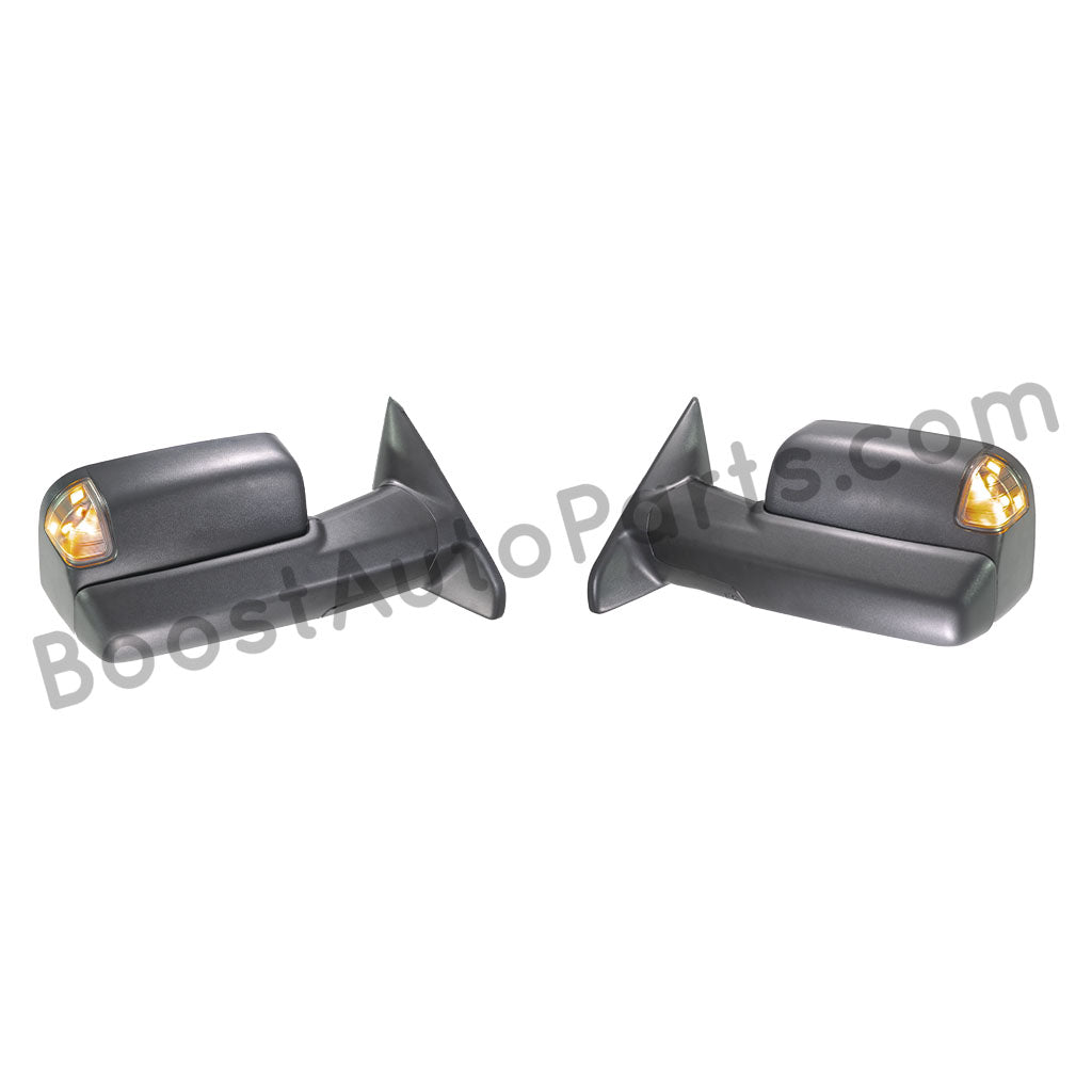 dodge ram mopar truck pickup 1500 2500 3500 2019 2020 tow towimirror mirrors chrome black smoked clearng trailer light led lights 4th gen cummins 