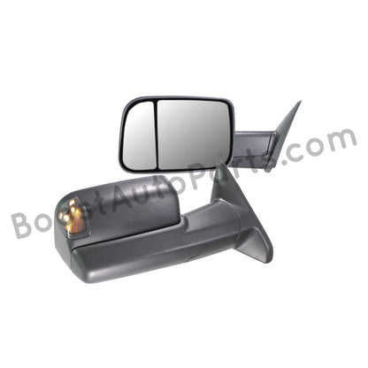 dodge ram mopar truck pickup 1500 2500 3500 2019 2020 tow towimirror mirrors chrome black smoked clearng trailer light led lights 4th gen cummins 