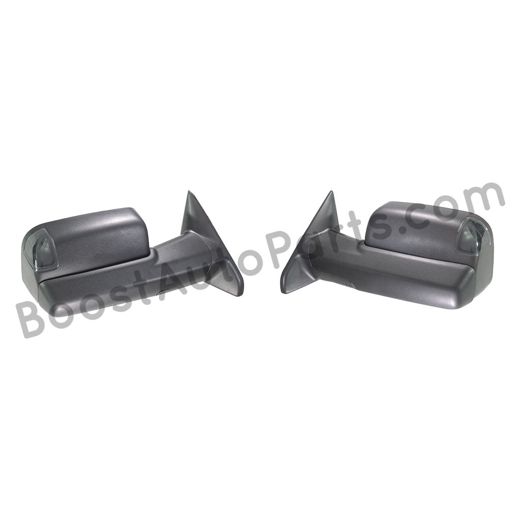 dodge ram mopar truck pickup 1500 2500 3500 2009 2010 2011 2012 2013 2014 2105 2016 2017 2018 tow towing trailer light led lights 4th gen cummins mirror mirrors chrome black smoked clear