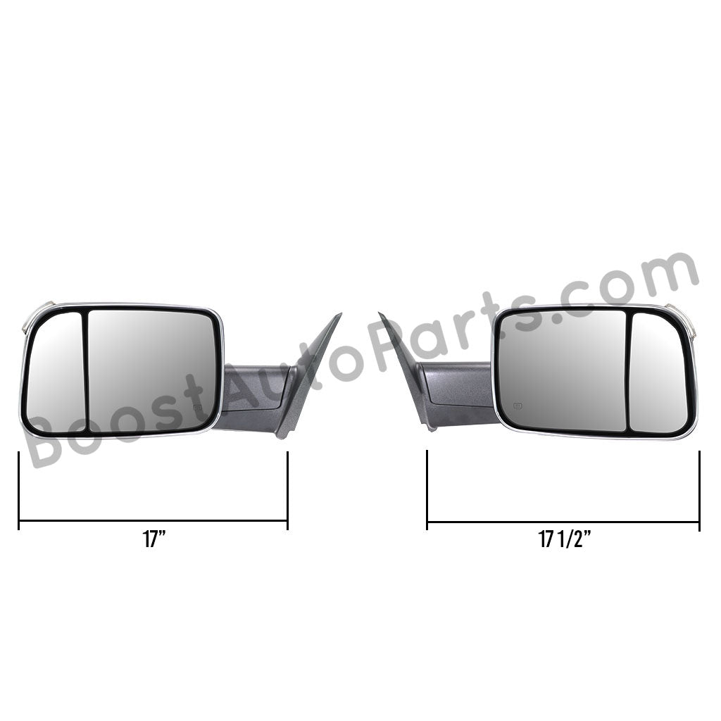 Dodge Ram 1500 Tow Mirrors (2009-2018)