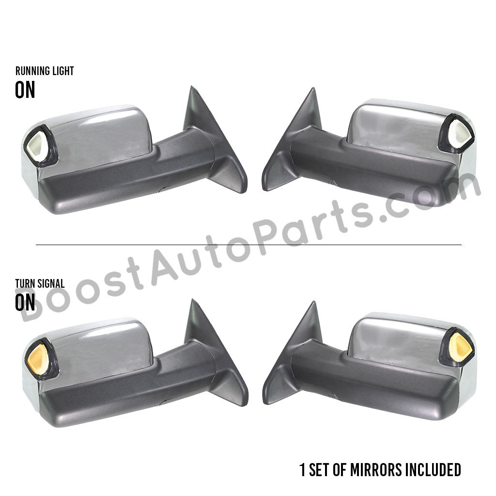 Dodge Ram 1500 Tow Mirrors (2009-2018)